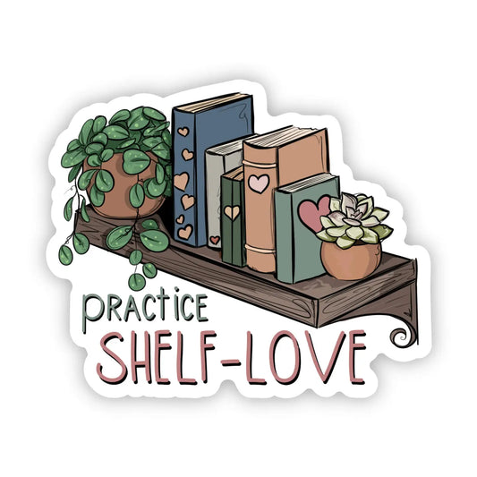 'Practice Shelf Love' Sticker