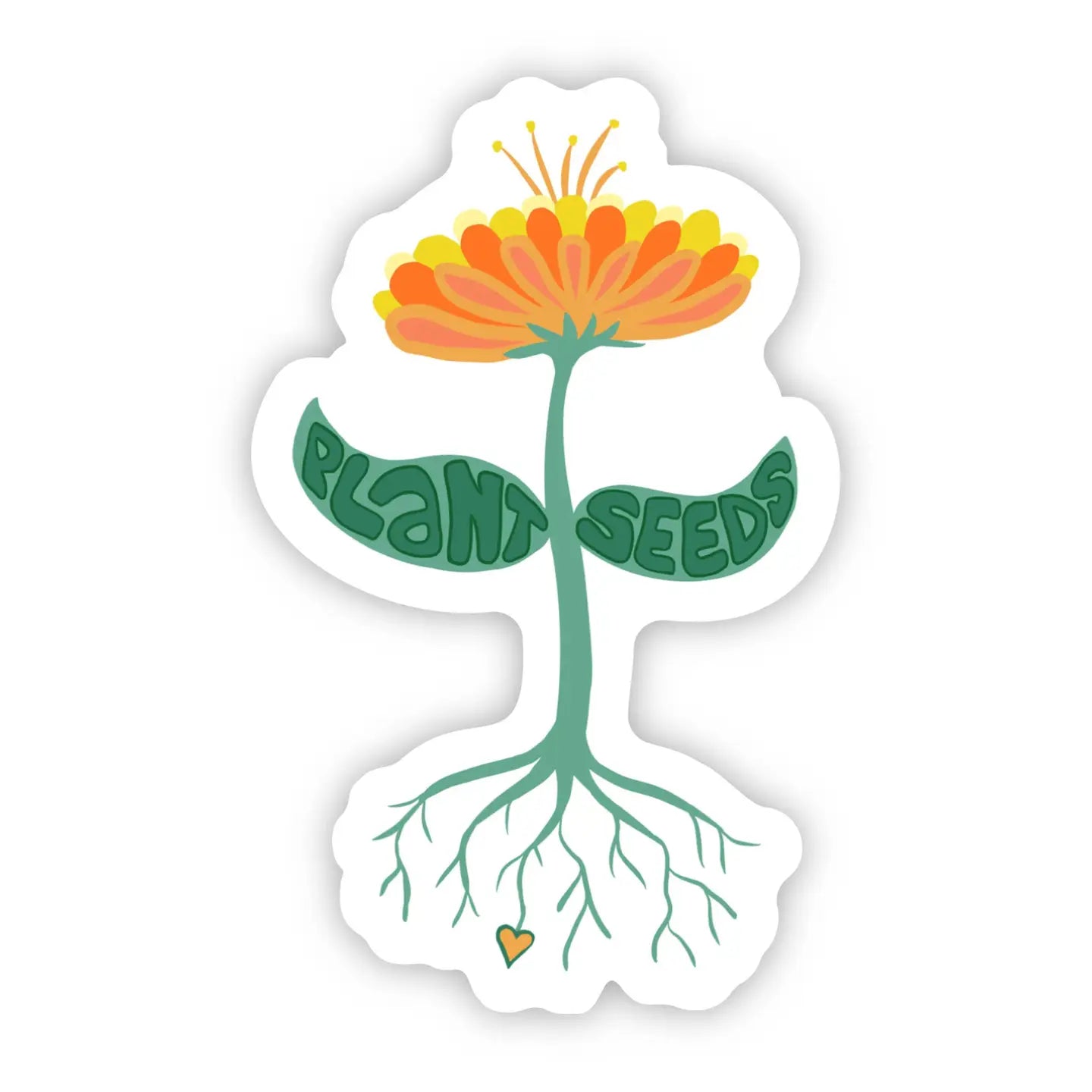 'Plant Seeds' Sticker