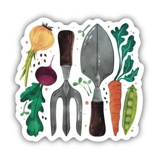 'Garden Time' Sticker