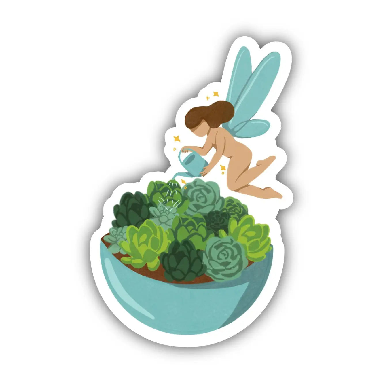 'Plant Fairy' Sticker