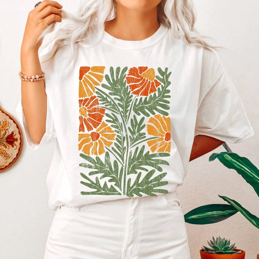 Boho Wildflowers T-Shirt