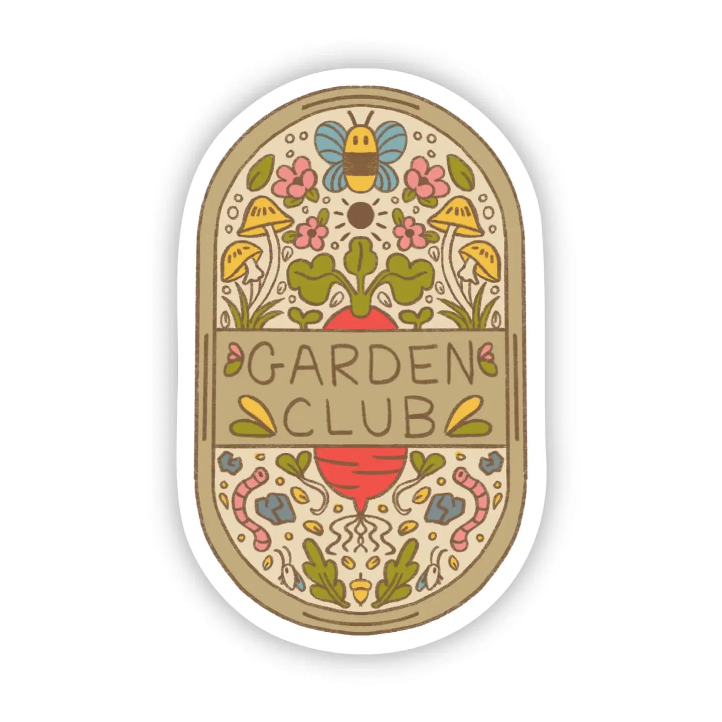 'Garden Club' Sticker