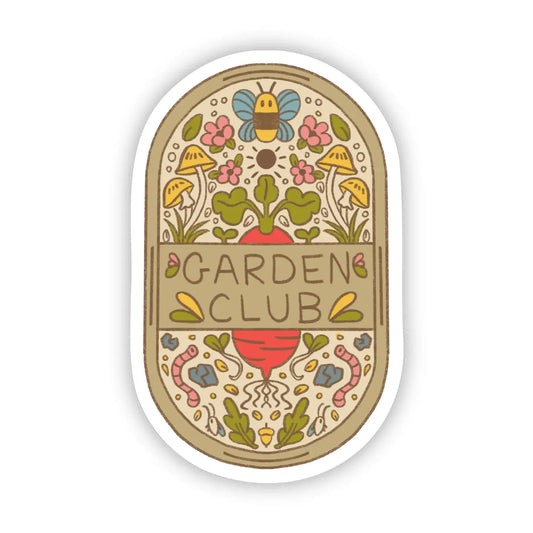 'Garden Club' Sticker